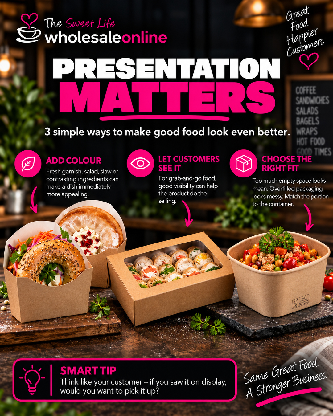 PRESENTATION MATTERS!